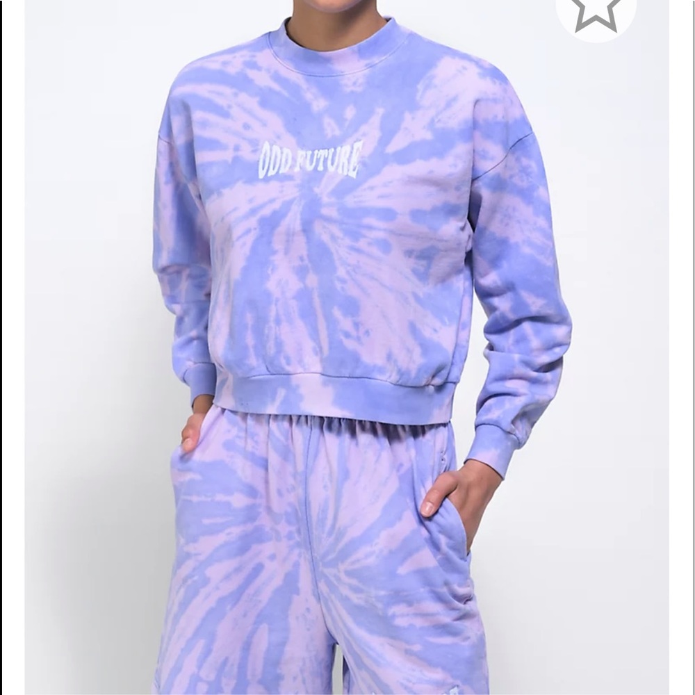 Odd Future Fleece Crewneck and Shorts